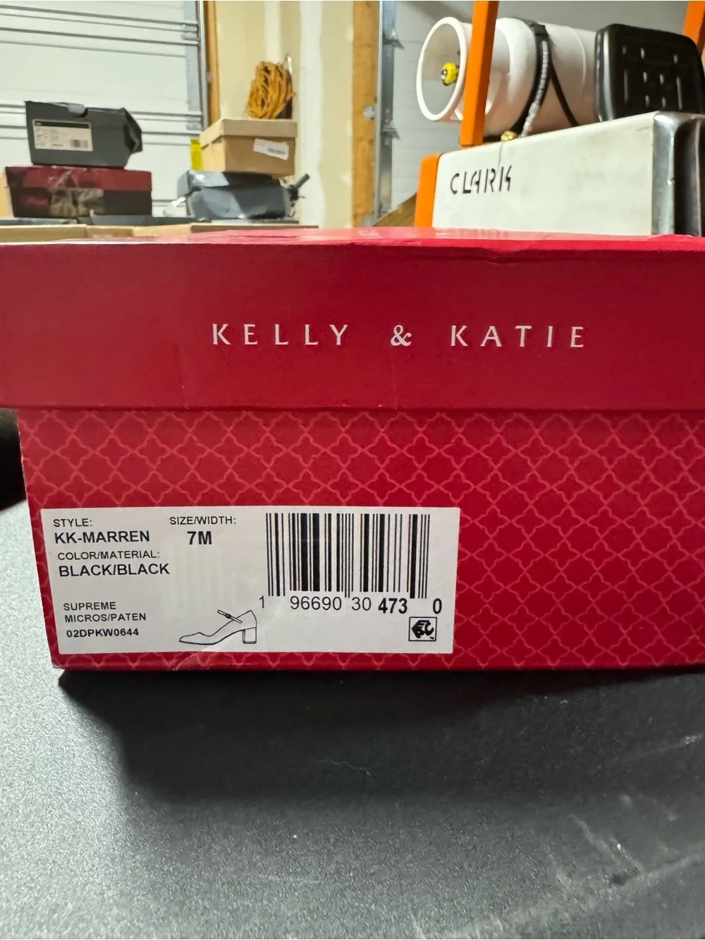 Kelly & Katie Marren Mary Jane Pump 7M New Black
